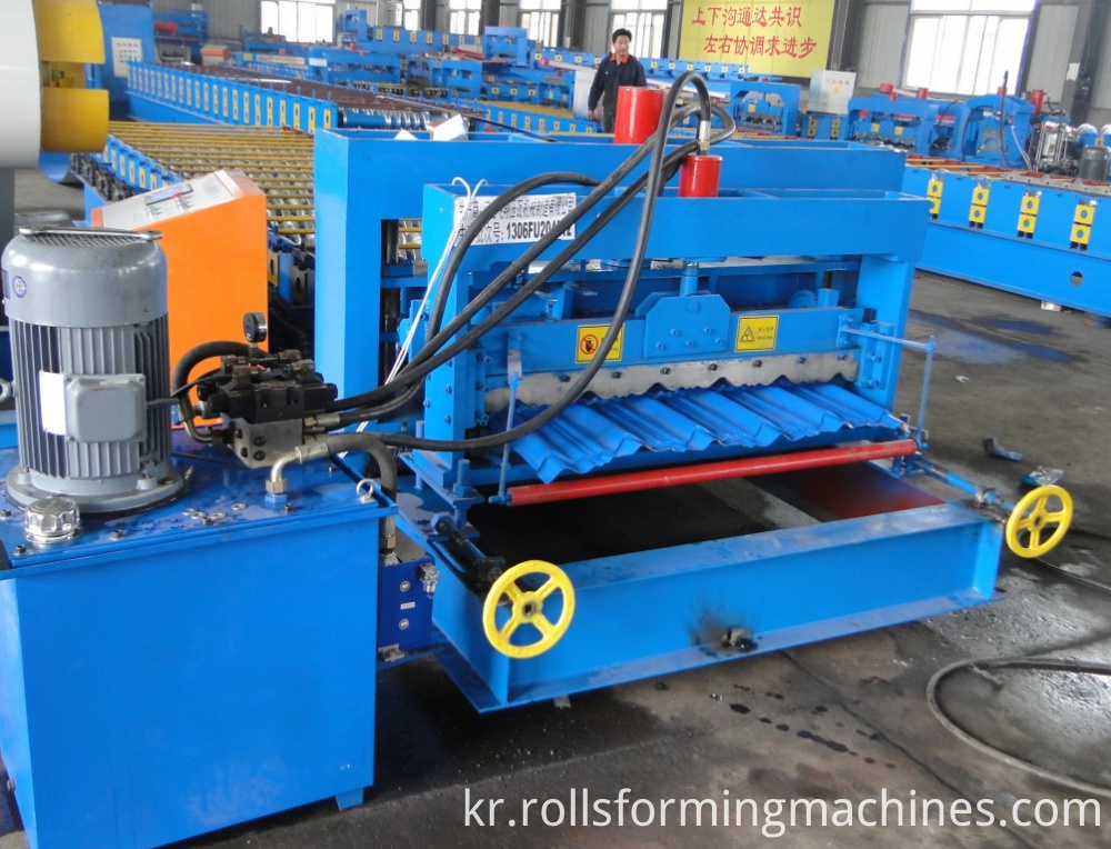유약 타일 롤 기계 3 형성 glazed tile roll forming machine 3